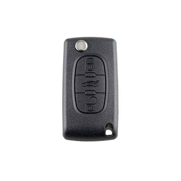 Clé télécommande compatible Peugeot/Citroën 433MHZ 3 boutons