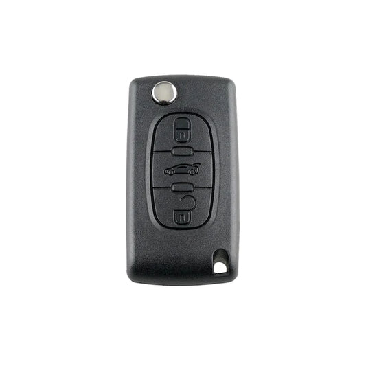 Clé télécommande compatible Peugeot/Citroën 433MHZ 3 boutons