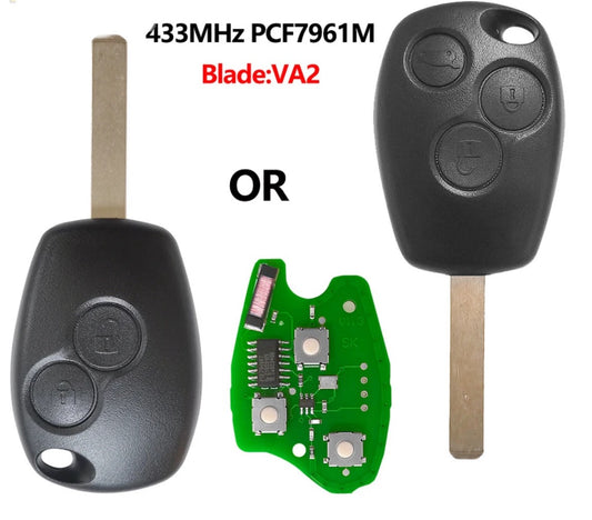 Clé télécommande compatible Renault id46