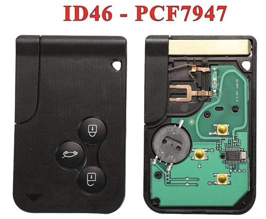 Clé télécommande id46 compatible Renault megane2/ scenic2