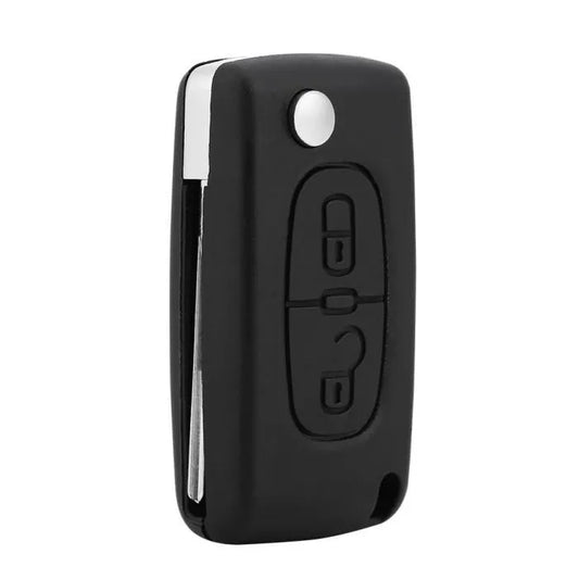 Clé télécommande compatible Peugeot/Citroen 433MHZ 2 boutons